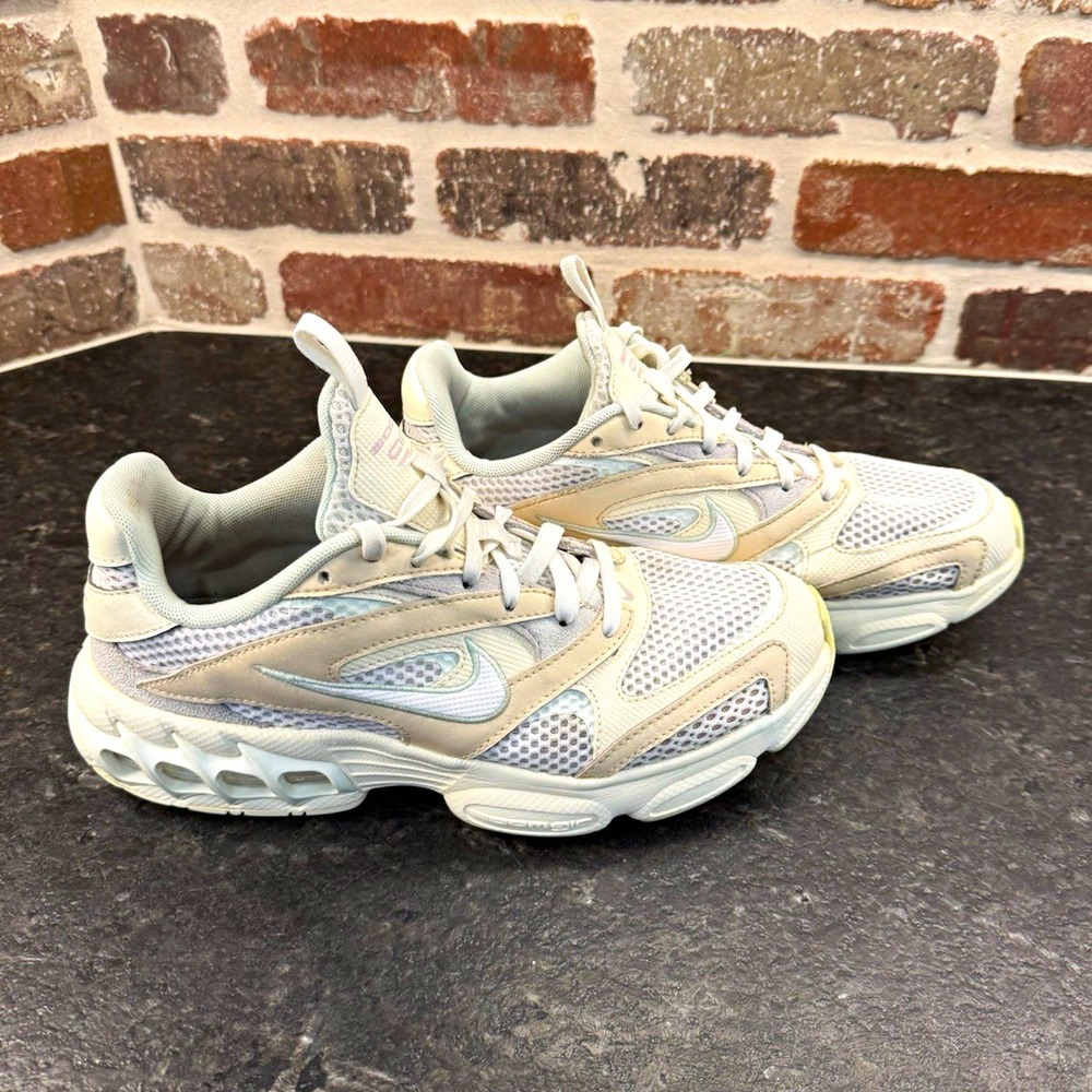 Nike Zoom Air Fire Chunky Sneakers Pearl White Pale Ivory CW3876-200 Womens 8